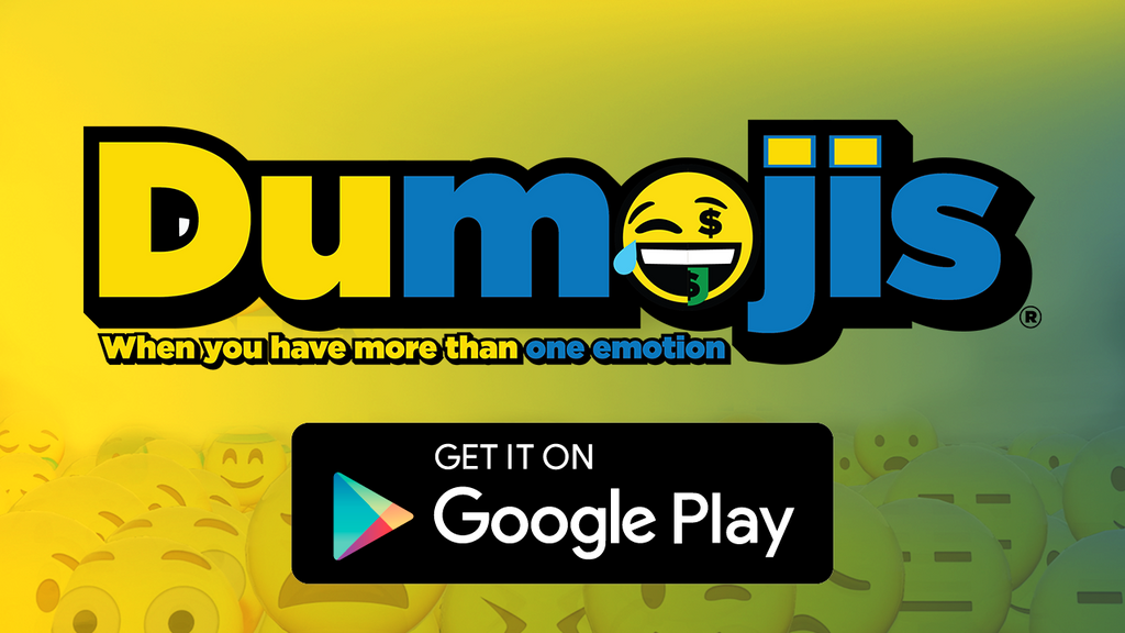 Graphic of Dumojis logo on Google.play.com