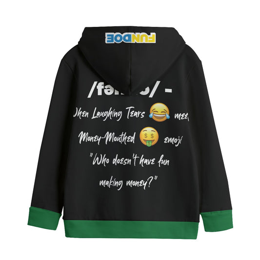 Dumojis® FUNDOE All-Over Print Kid's Pullover Hoodie - Cotton
