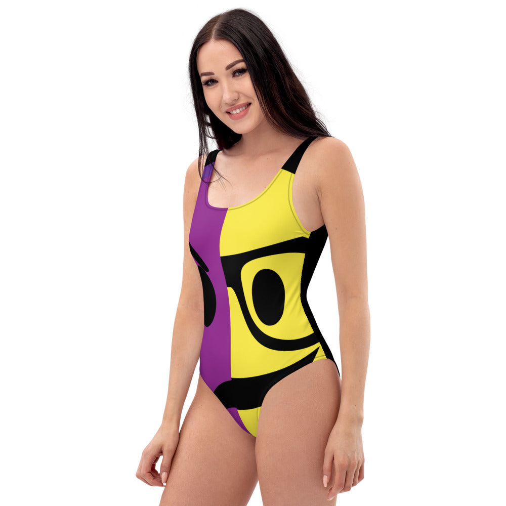 Dumojis® WKEDSMHT One-Piece Swimsuit