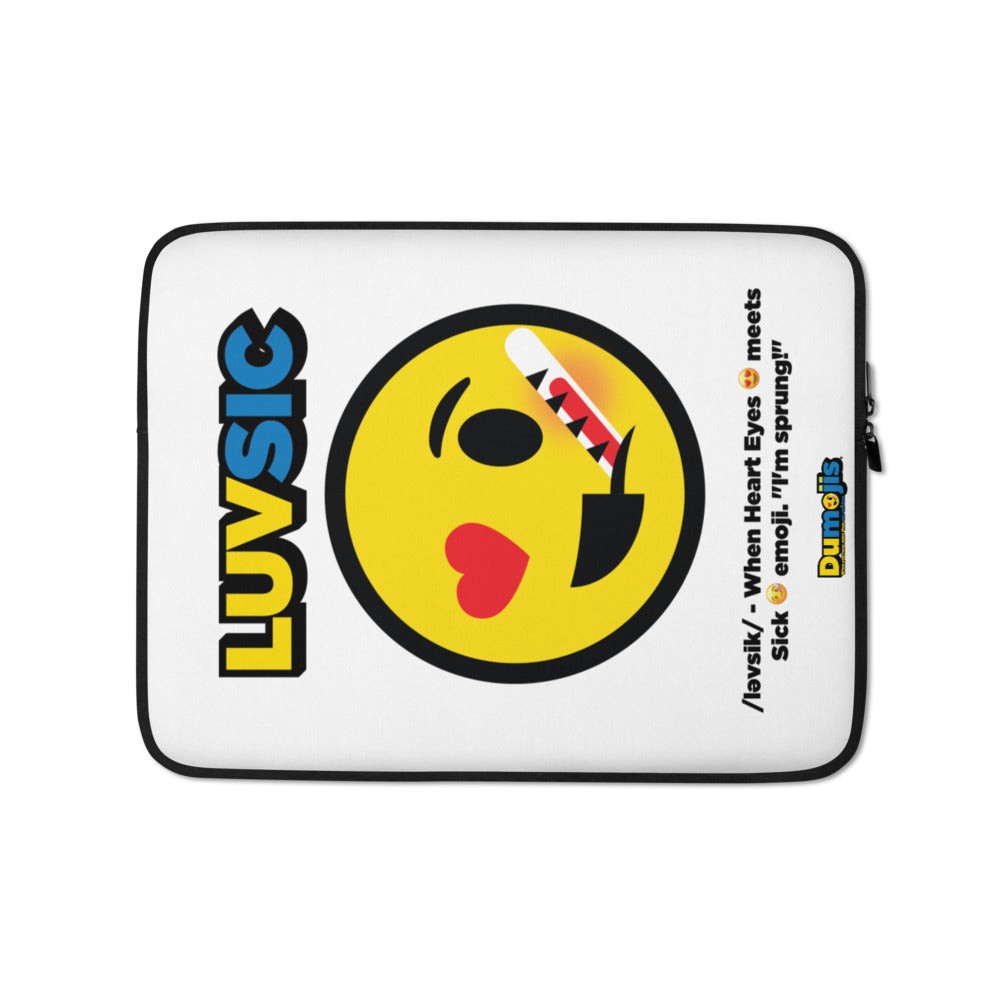 Dumojis® LUVSIC Laptop Sleeve