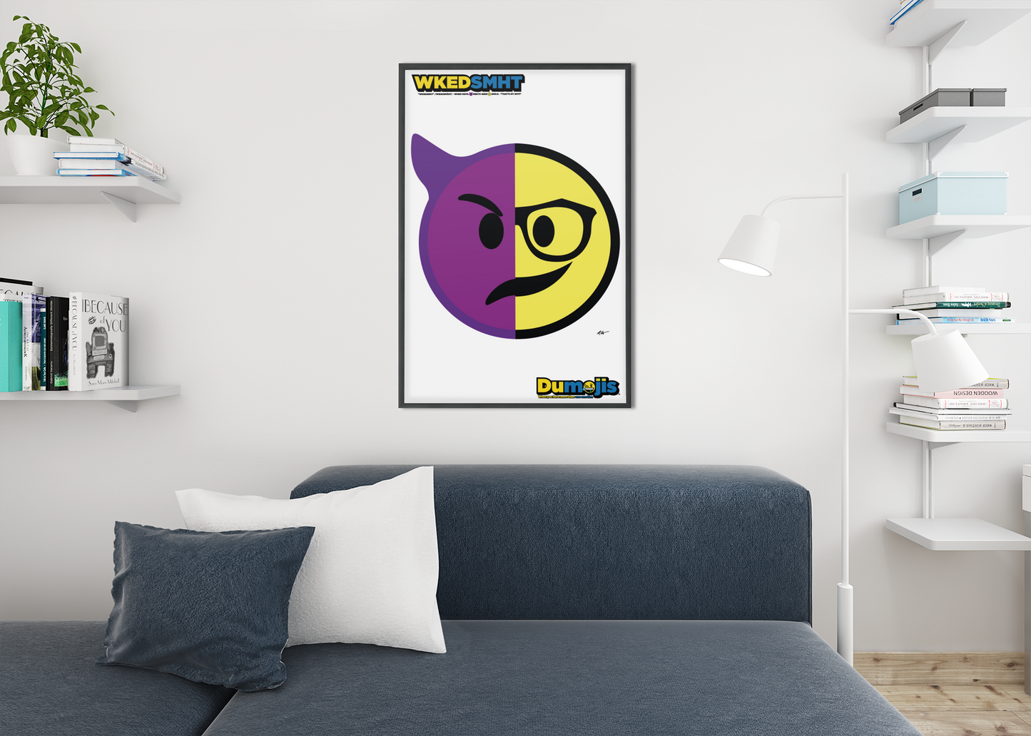 Dumojis® WKEDSMHT 24 x 36 Wall Art Print