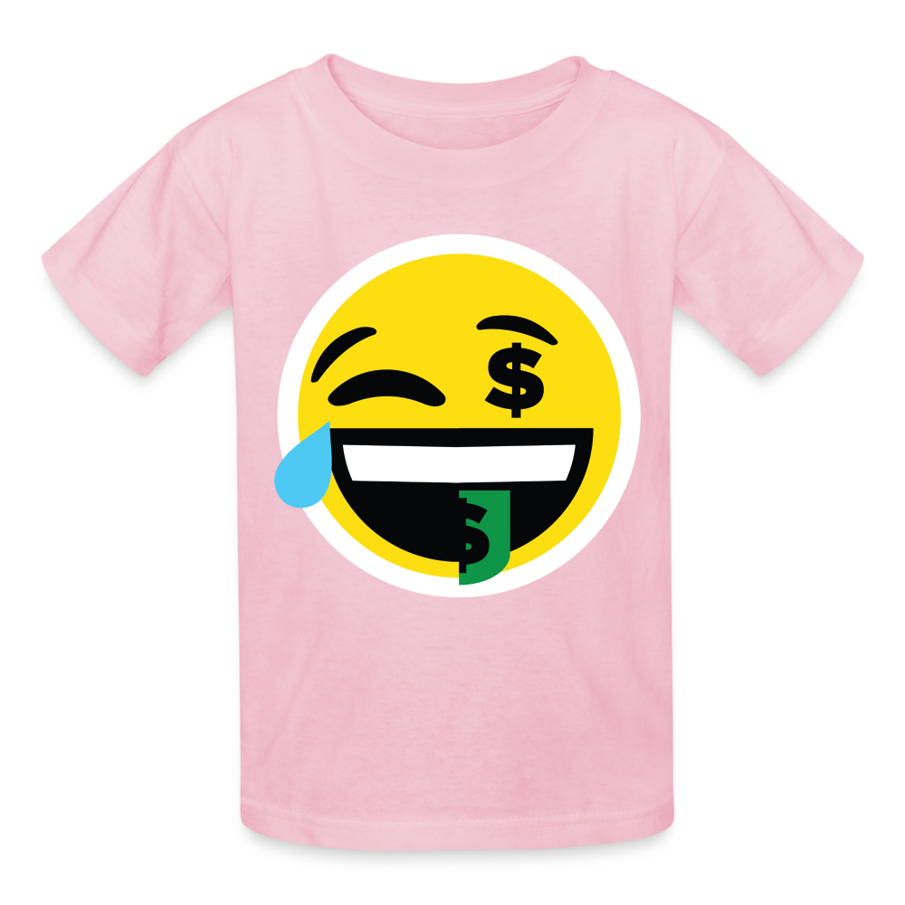 Fundoe Dumojis Ultra Cotton Youth T-Shirt - light pink
