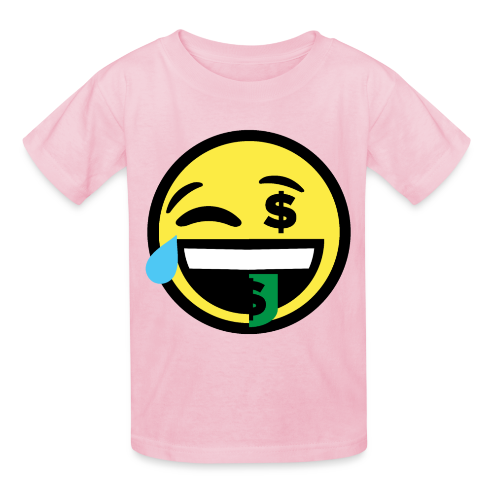 Fundoe Dumojis blk Ultra Cotton Youth T-Shirt - light pink