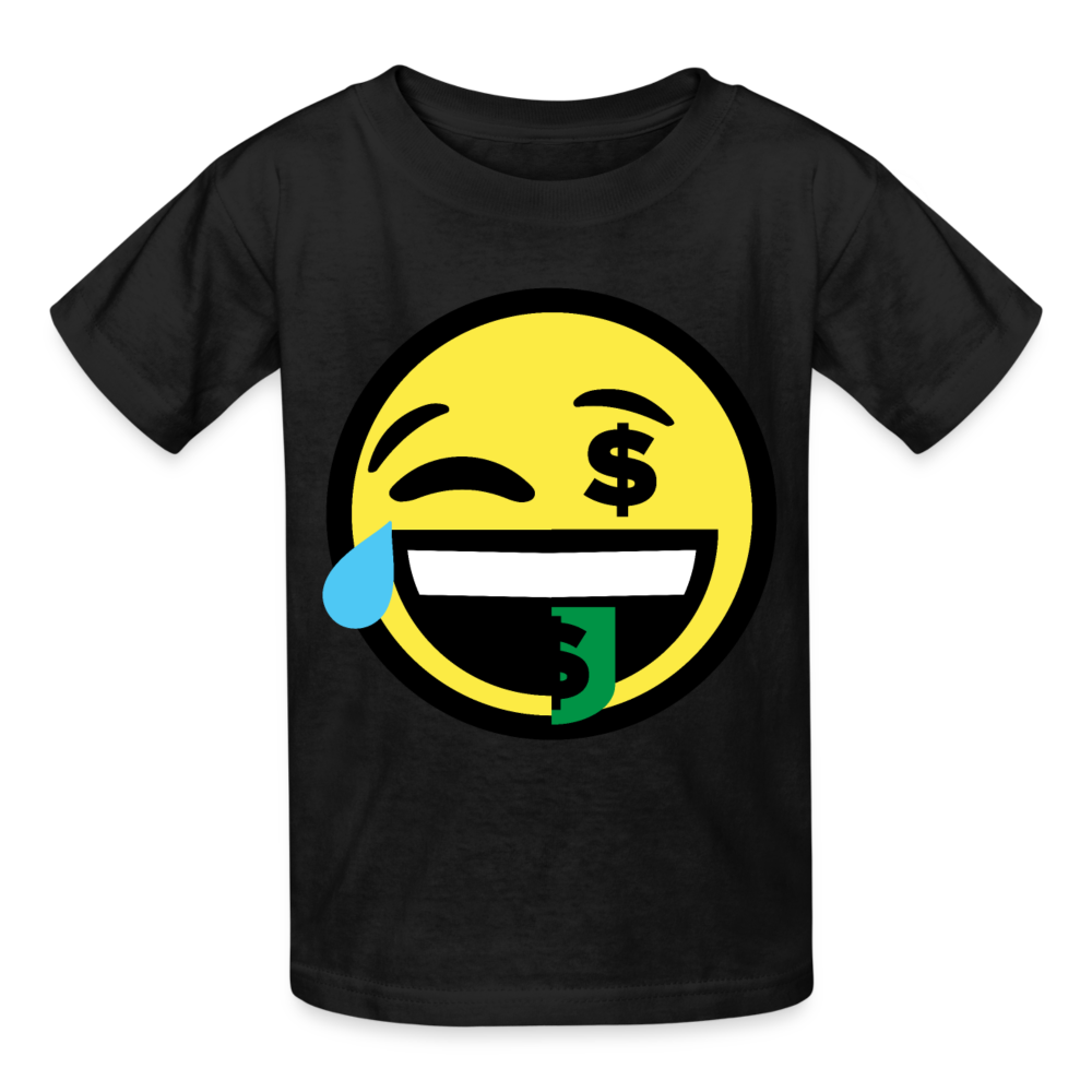 Fundoe Dumojis blk Ultra Cotton Youth T-Shirt - black