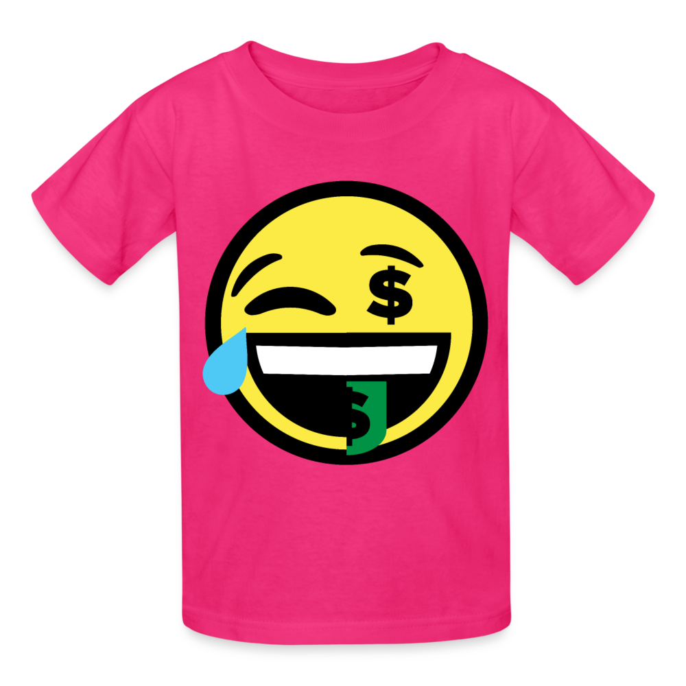 Fundoe Dumojis blk Ultra Cotton Youth T-Shirt - fuchsia