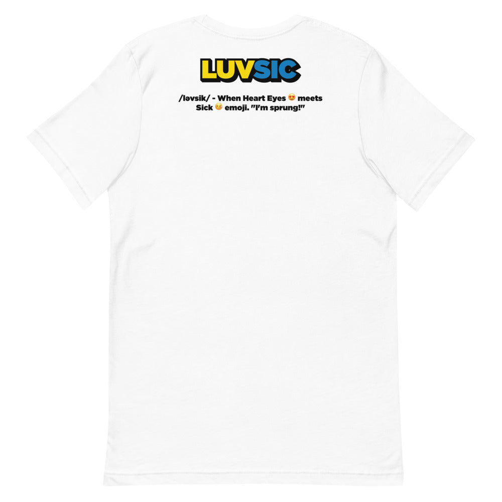 DumojisĀ® LUVSIC Short-Sleeve Unisex T-Shirt