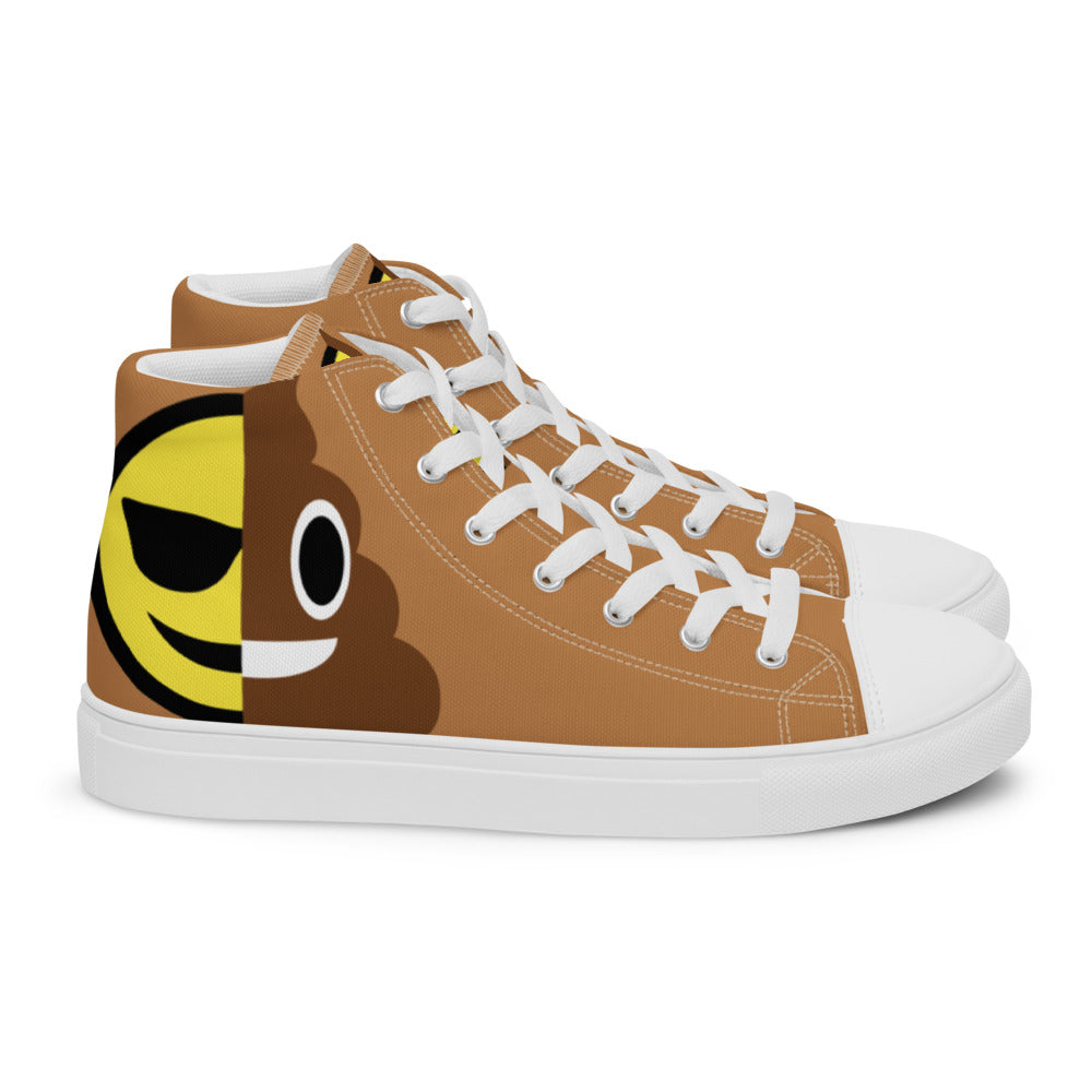 Dumojis® COOPOO Women’s High Top Canvas Shoes - Nude