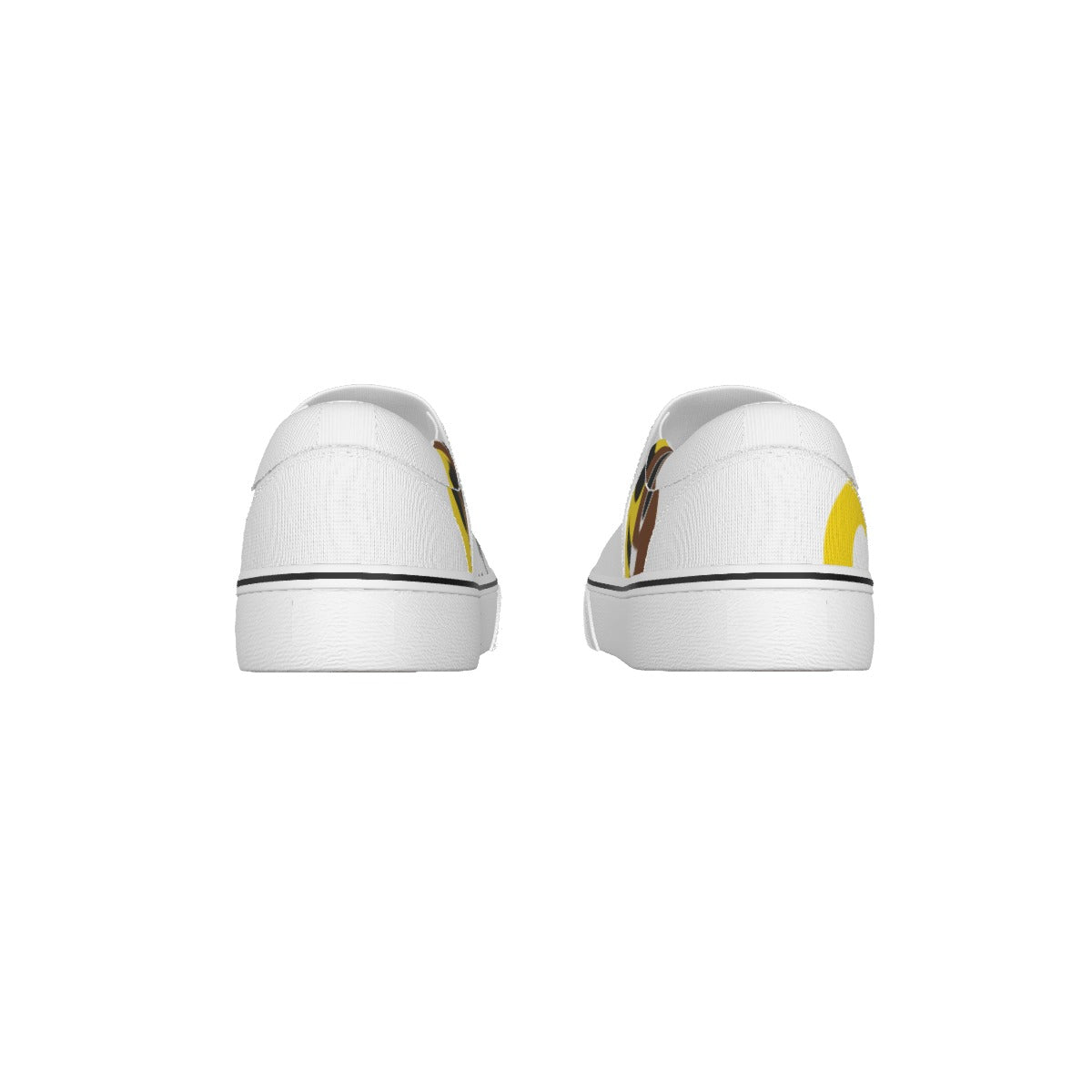 Dumojis® COOPOO Kid's Slip-On Sneakers - White