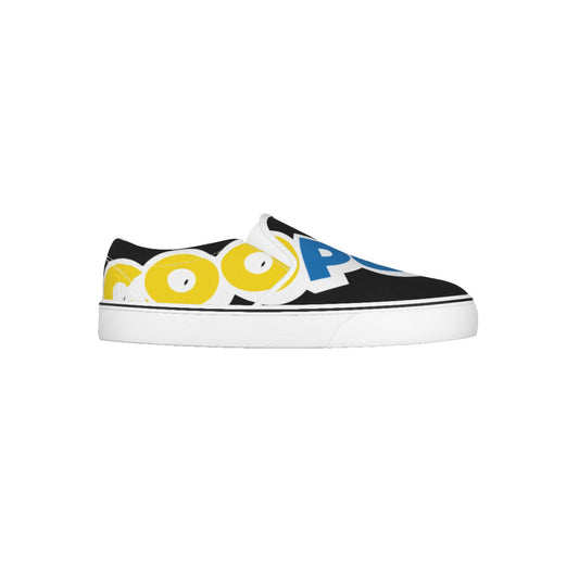 Dumojis® COOPOO Kid's Slip-On Sneakers - Black