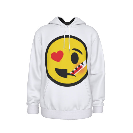 Dumojis® LUVSIC All-Over Print Men's Pullover Hoodie