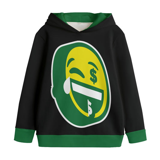 Dumojis® FUNDOE All-Over Print Kid's Pullover Hoodie - Cotton