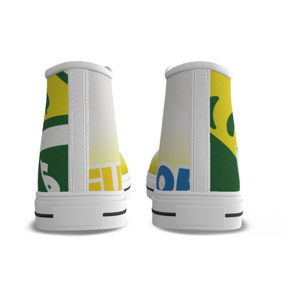 Dumojis® FUNDOE Kid's High Top Canvas Shoes