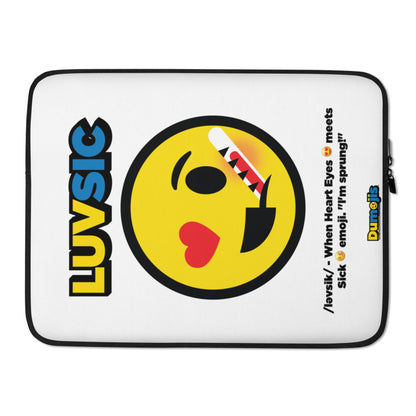 Dumojis® LUVSIC Laptop Sleeve