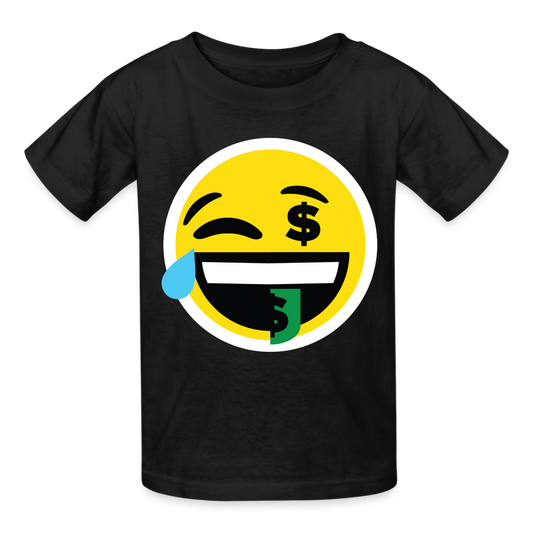 Fundoe Dumojis Ultra Cotton Youth T-Shirt - black