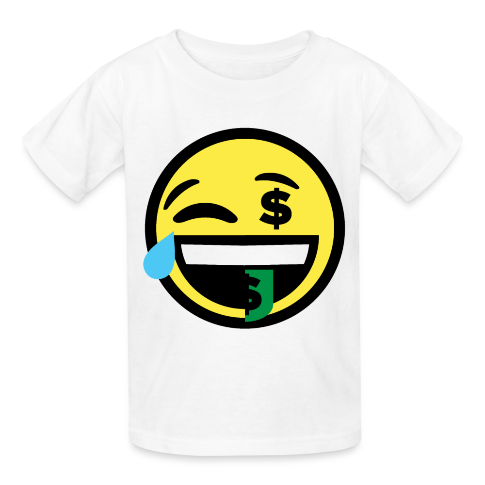 Fundoe Dumojis blk Ultra Cotton Youth T-Shirt - white