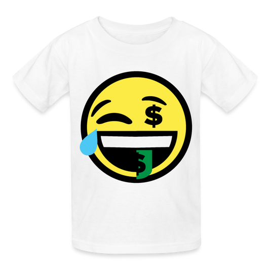 Fundoe Dumojis blk Ultra Cotton Youth T-Shirt - white