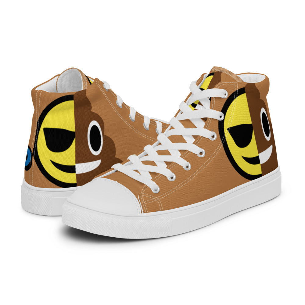 Dumojis® COOPOO Women’s High Top Canvas Shoes - Nude